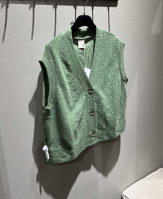 By Basics 2011 Box Vest Grasshopper Melange