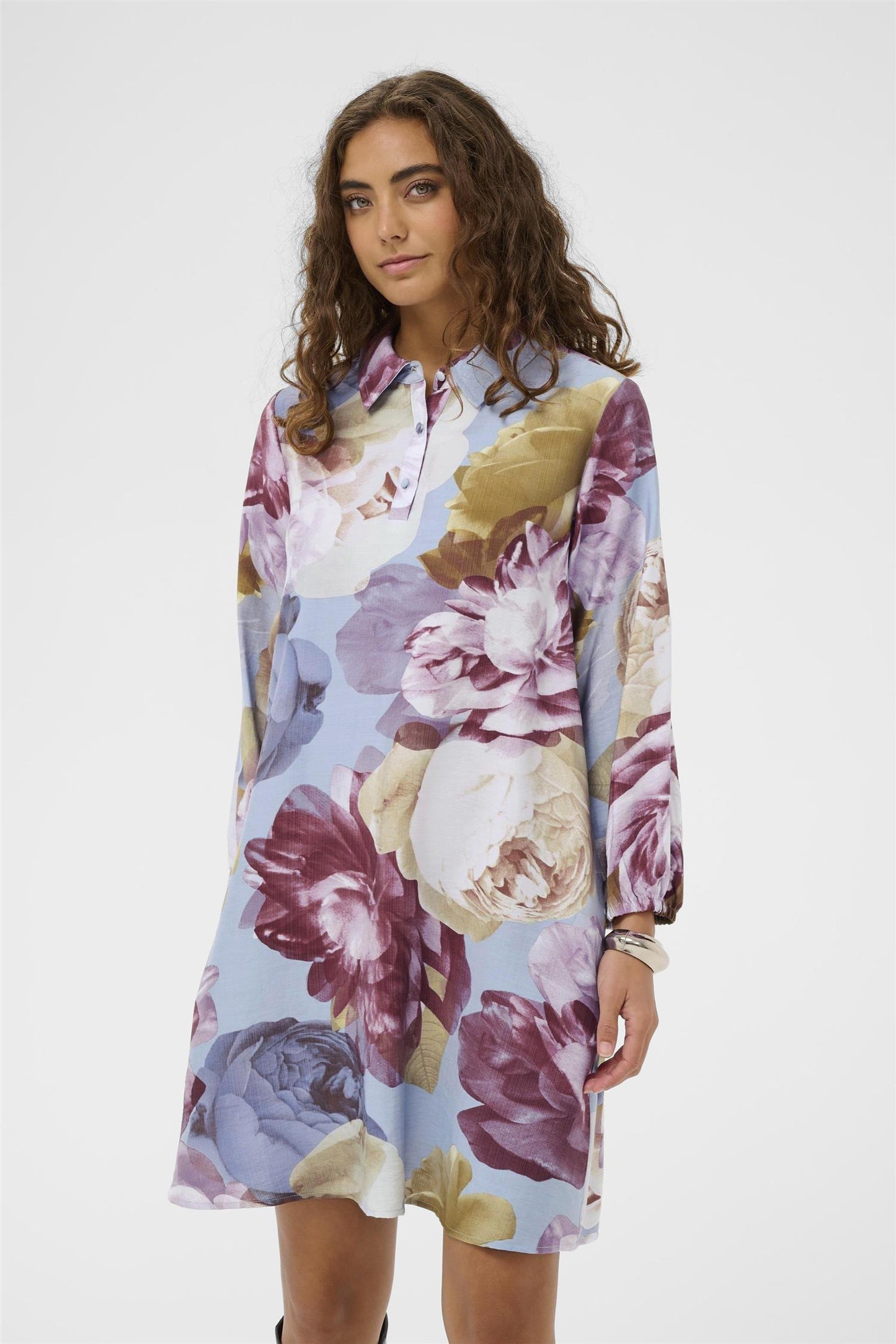 Culture Magna Greece Short Dress B/P/Y