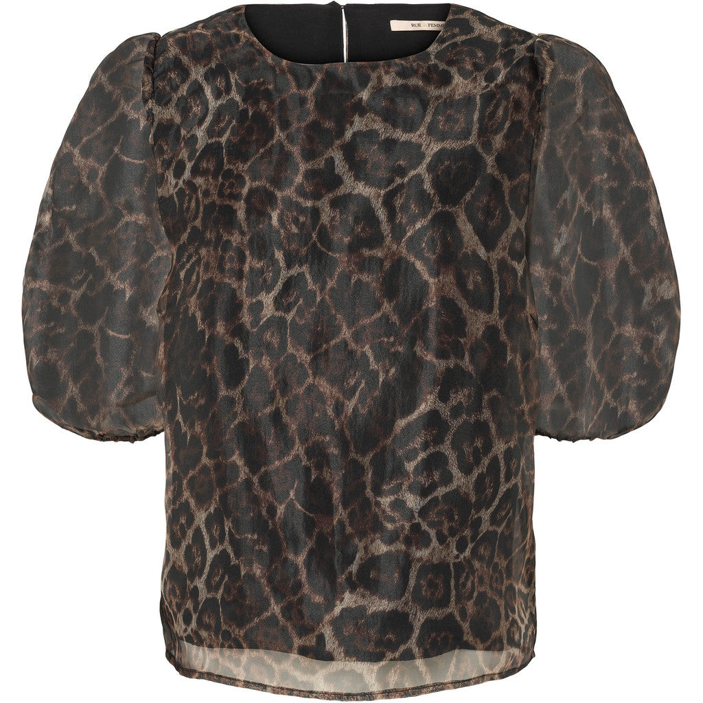 Rue de Femme Tallulah Blouse Brown Sugar