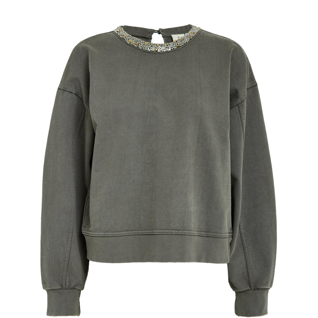 Peppercorn Janice Sweatshirt Grape Leaf