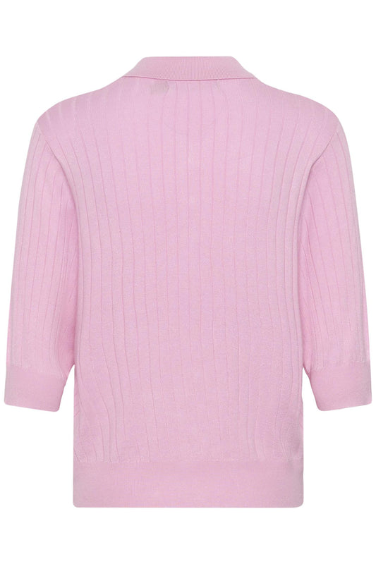 Culture Sophi Annemette SS Polo Lilac Sachet
