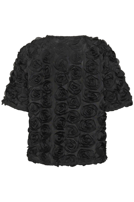 Culture Cebrine SS Blouse Black