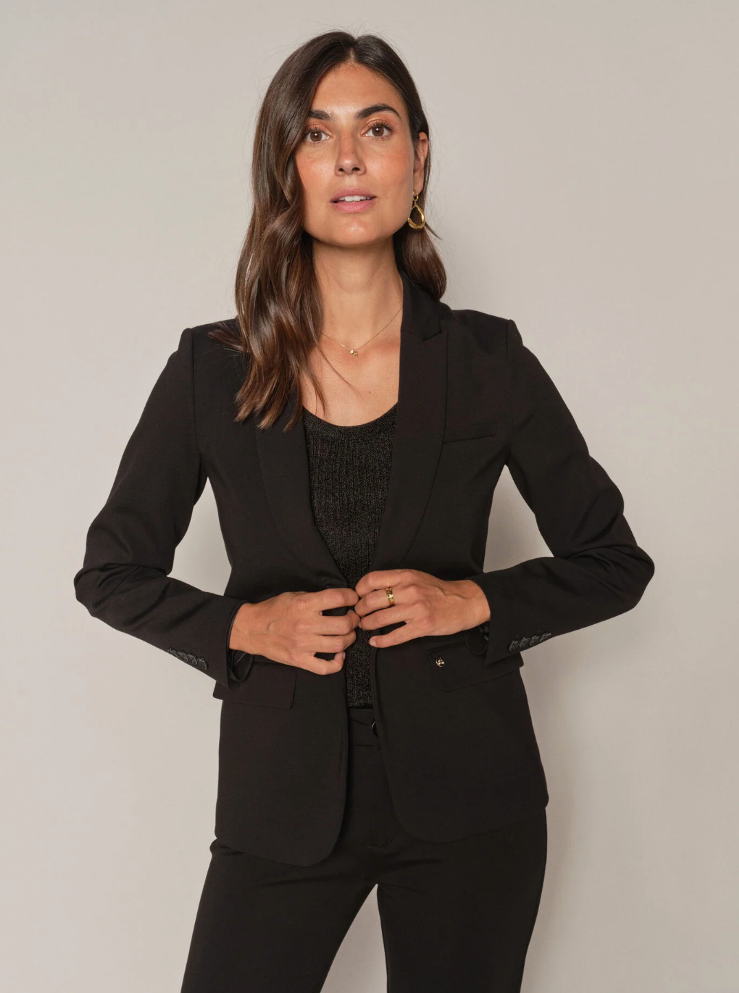 Mos Mosh Blake Vienna Blazer Black