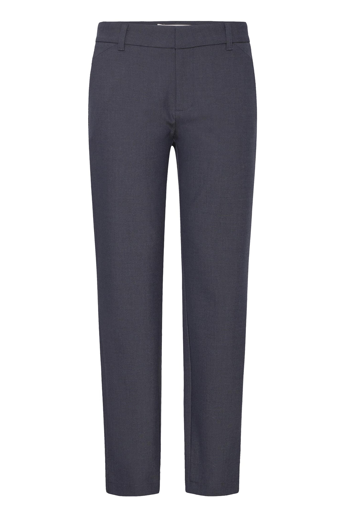 Pulz Bindy Melange HW Pant Ankl Skinny Dark Sapphire