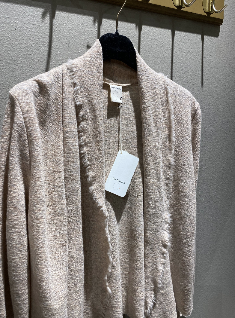 By Basics 8013 Cardigan Short Sand Melange