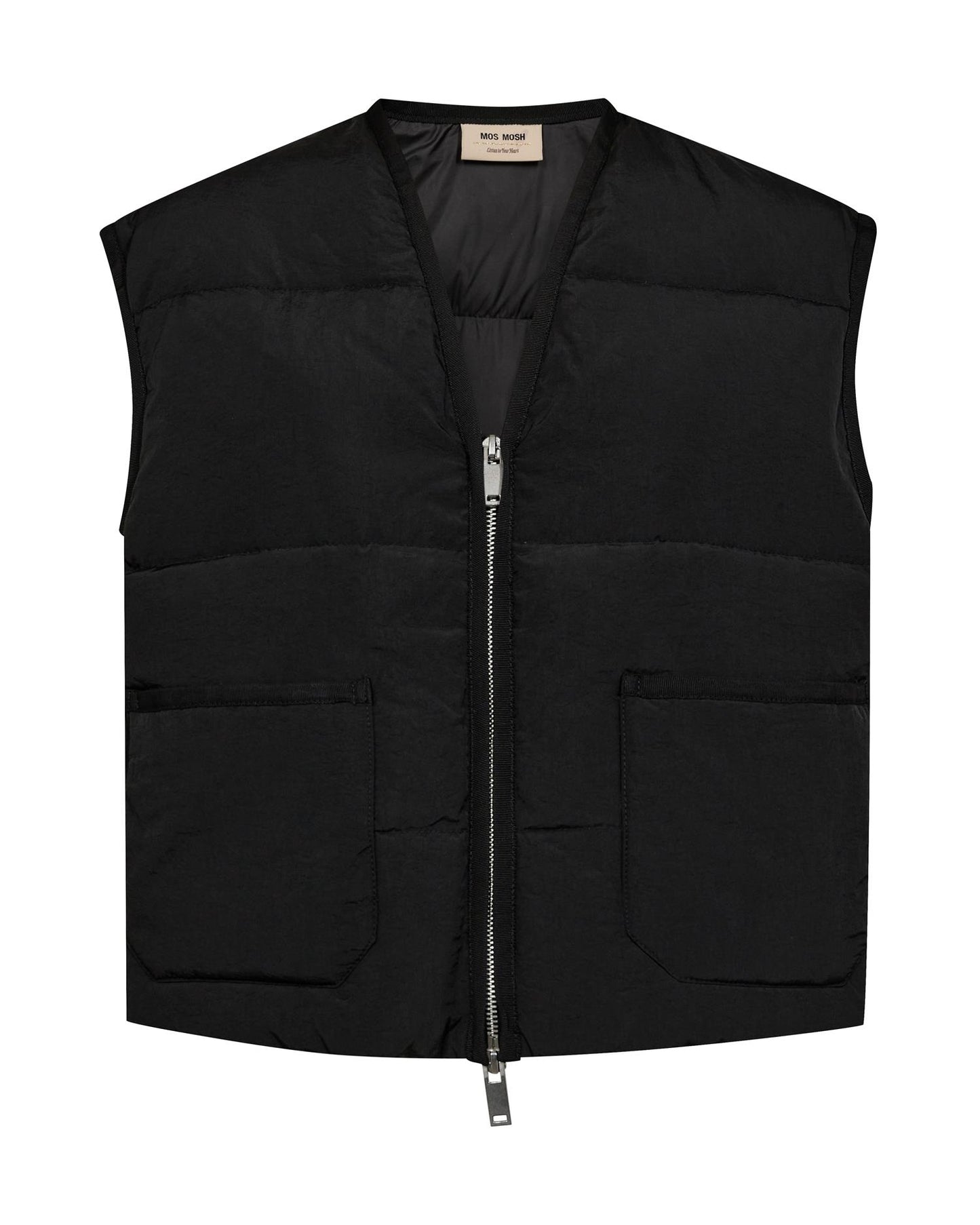 Mos Mosh Manja Down Vest Black