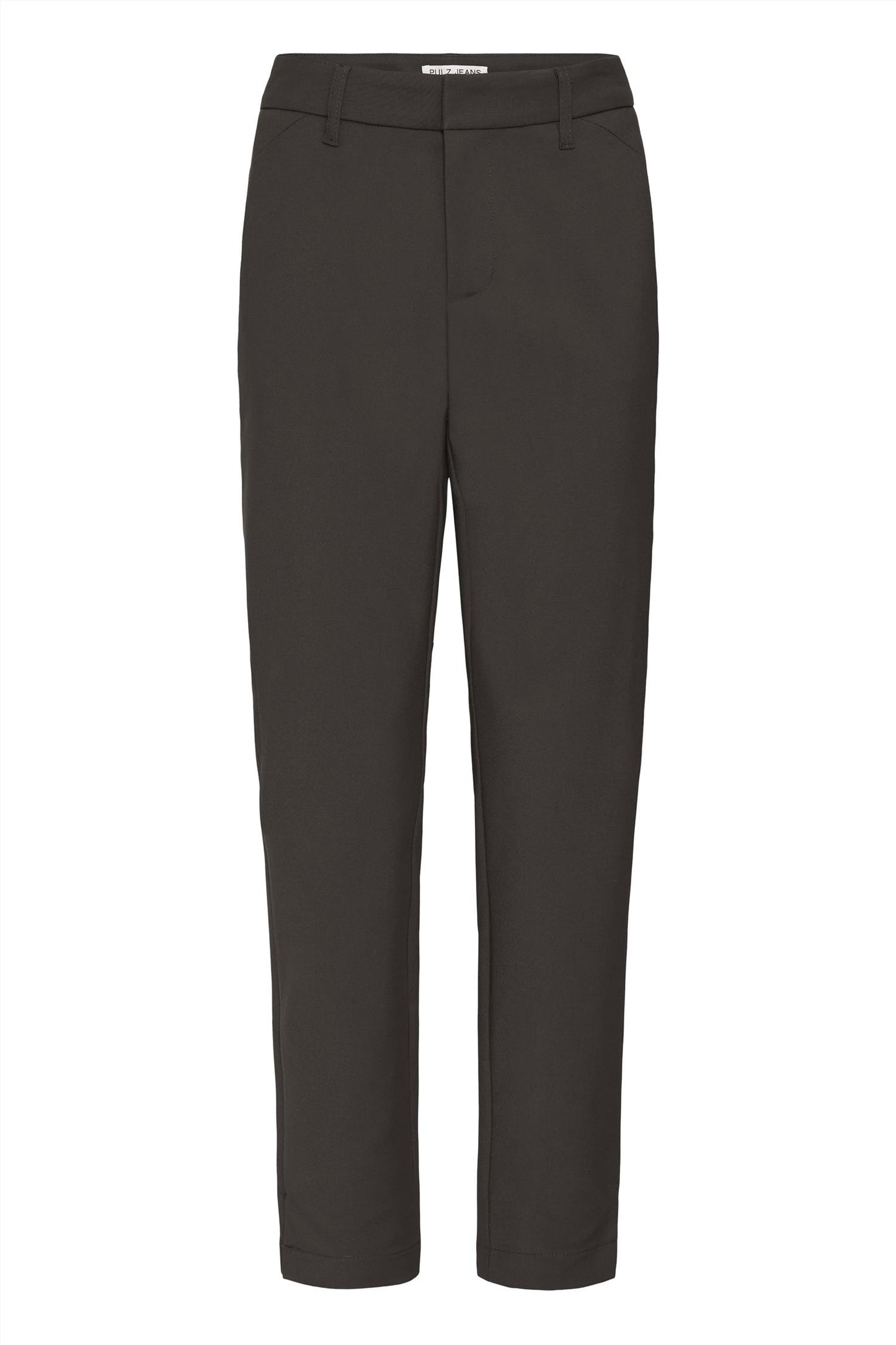 Pulz Bindy HW Pant Ankl Skinny Leg Espresso