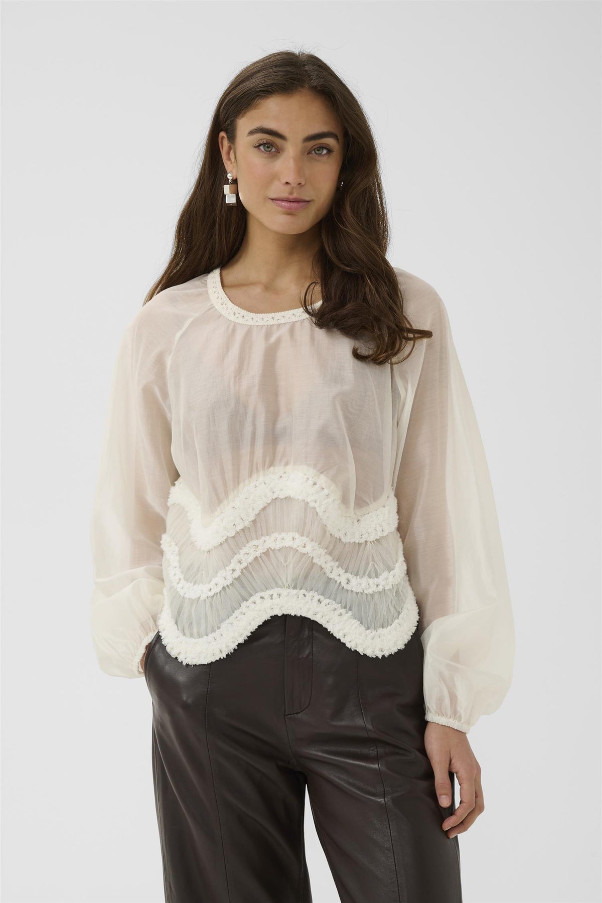 Culture Shana Blouse Gardenia