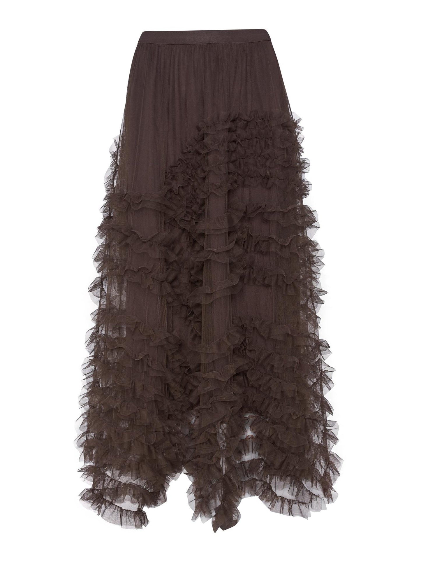 Ane Mone Tyll Skirt Brown