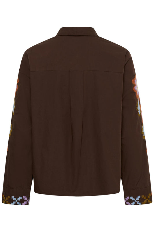 Culture Breezy Shirt Coffee Bean Violet