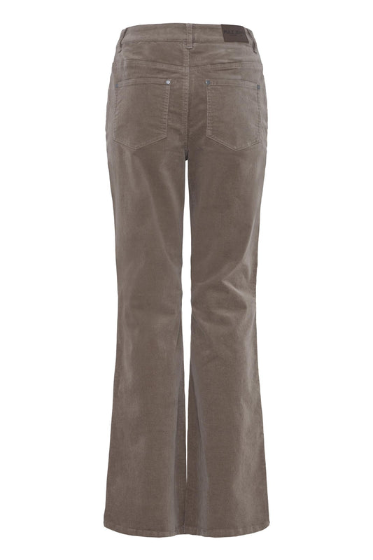 Pulz Sally Pant Bootcut Walnut