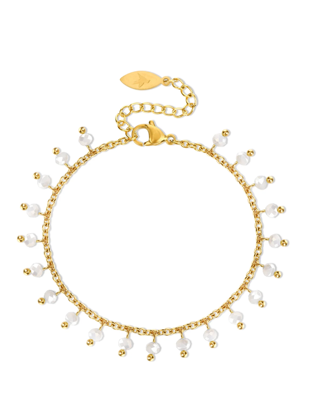 Farmhouse Camilla Øhrling Pearl Bead Bracelet White