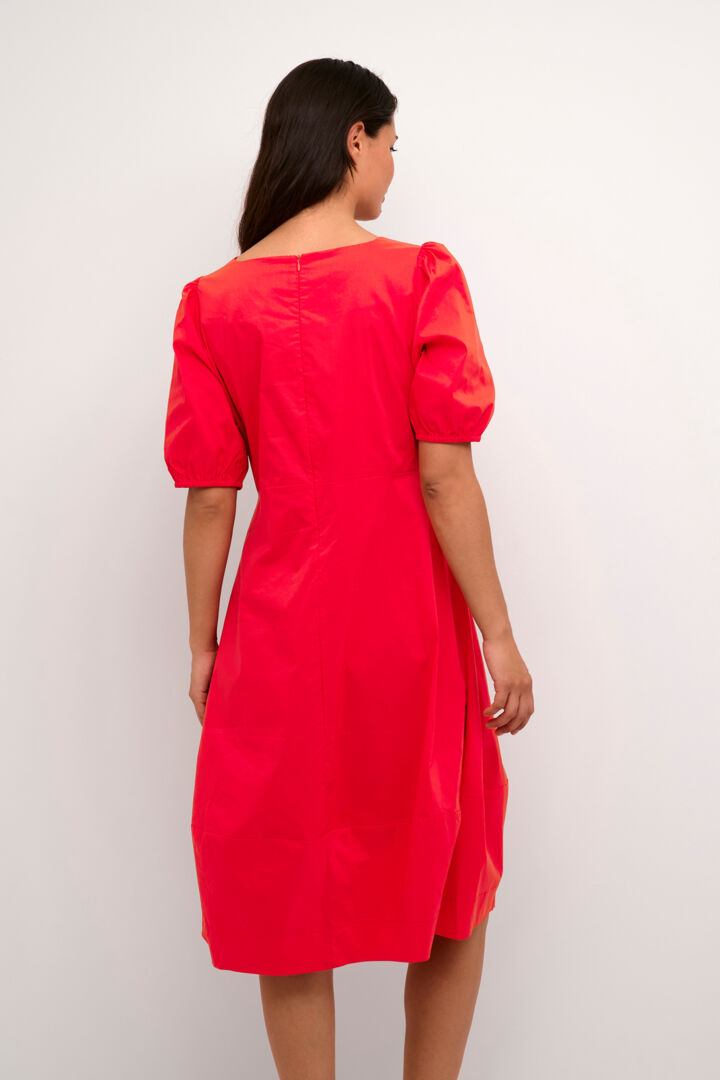 Culture Antoinett Dress Fiery Red