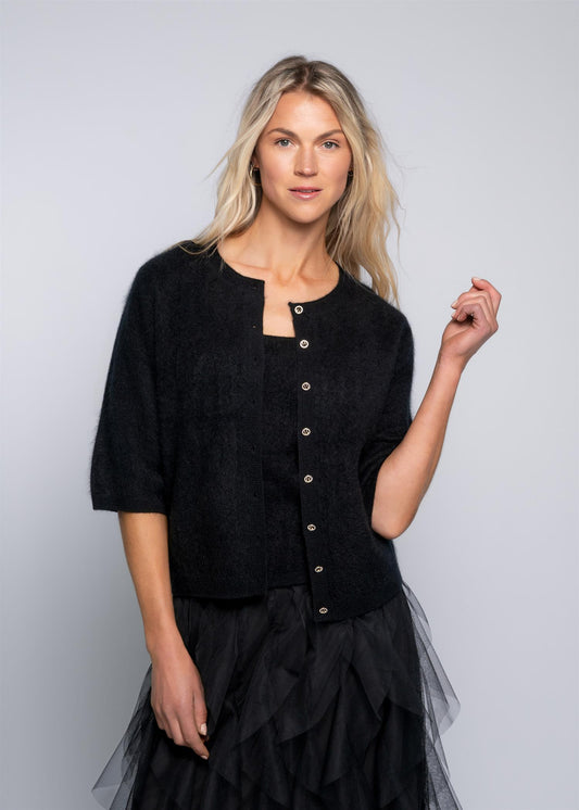 Close to my Heart Reese cardigan Black