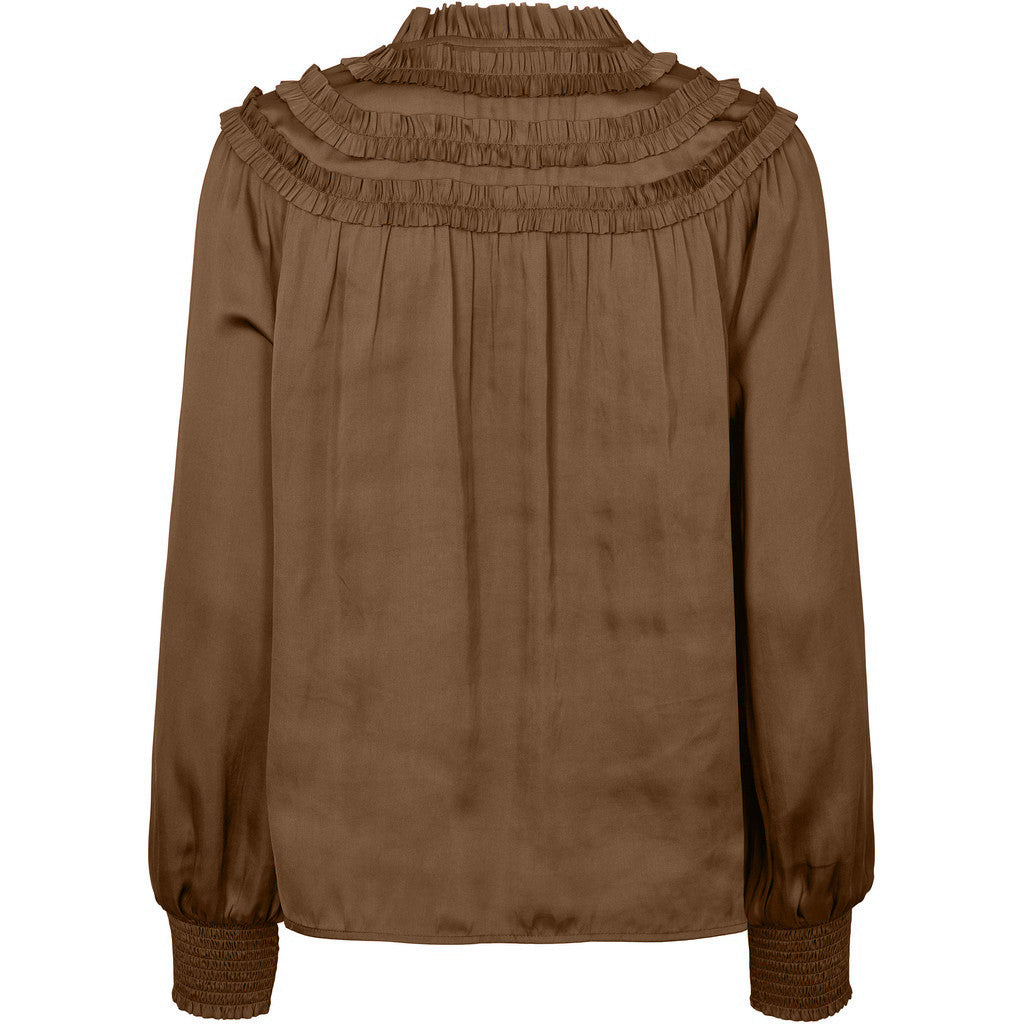 Rue de Femme Alba Blouse Brown Sugar