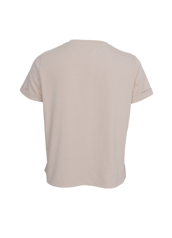 Black Colour May SS Tee Sand