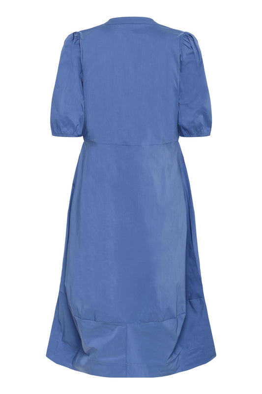 Culture Antoinett Placket Dress Bijou Blue