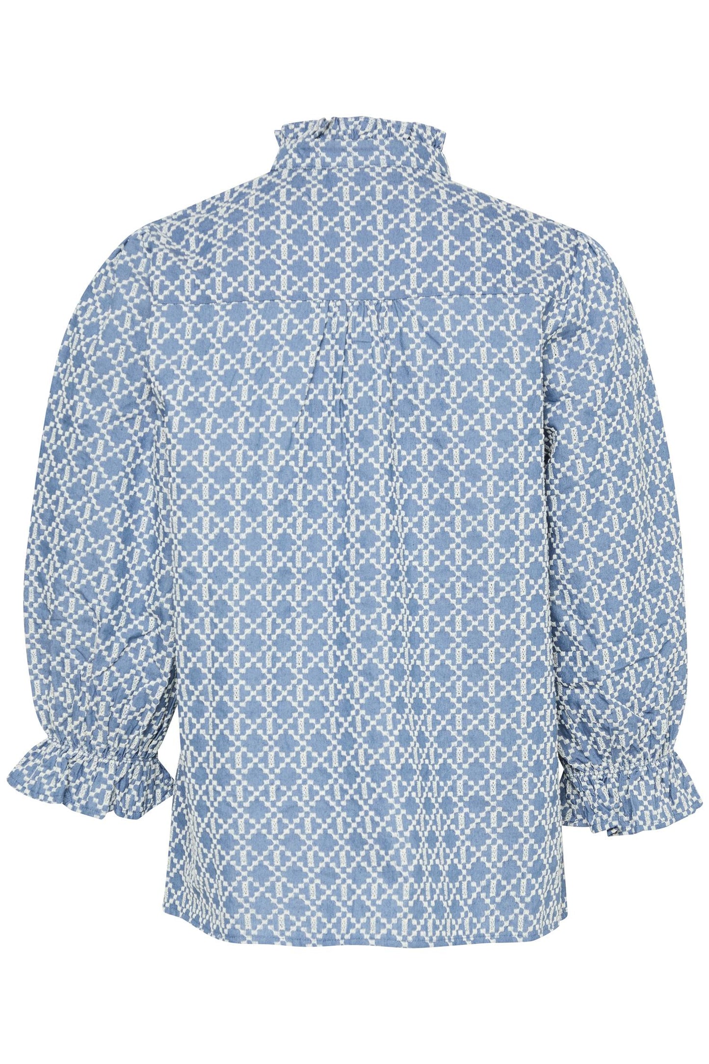 Pulz Fenya LS Blouse Medium Blue Denim