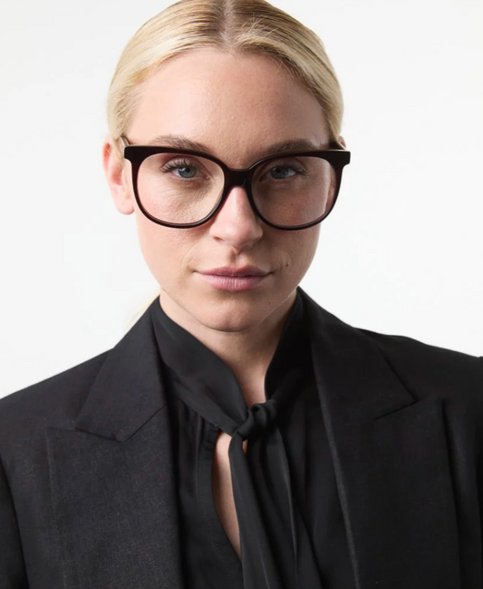 Glas Eyewear Maya Readers Dark Brown