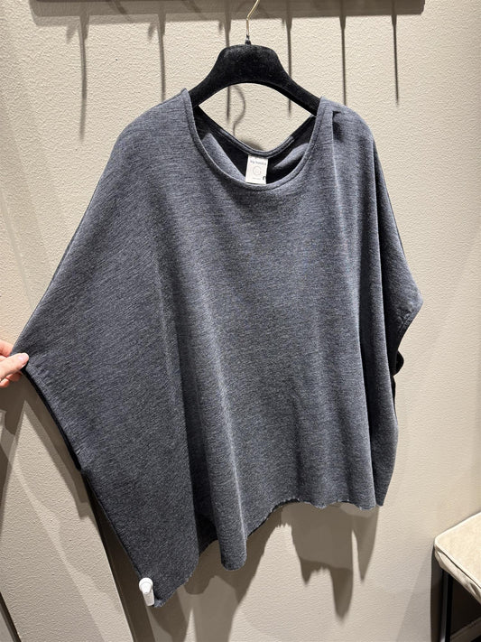 By Basics Top Extra Wide Anthrasite Melange