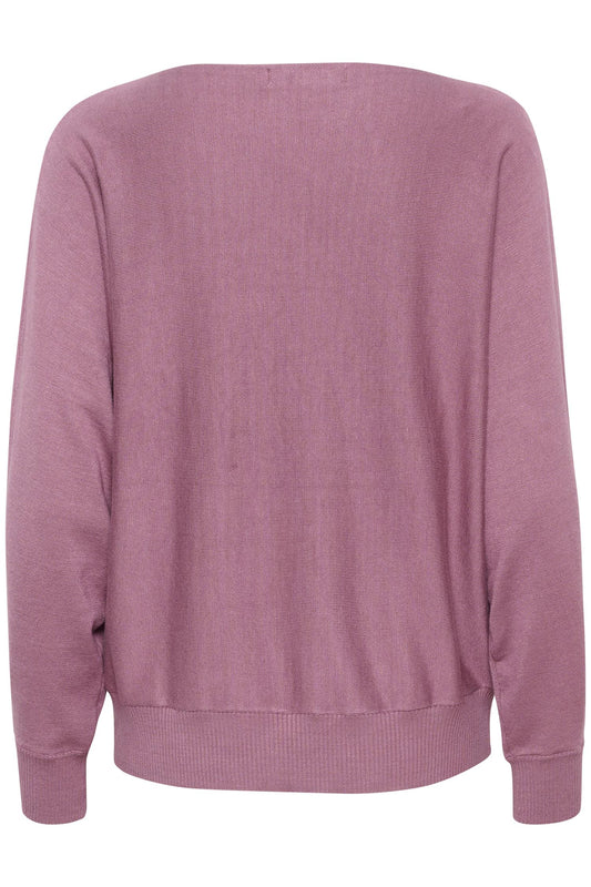 Culture AnneMarie Batwing Jumper Mellow Mauve