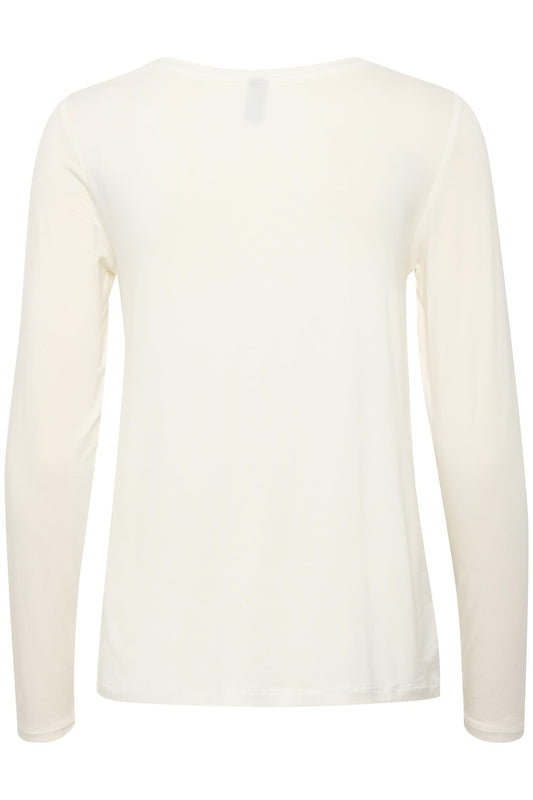 Culture Poppy T-shirt LS Spring Gardenia