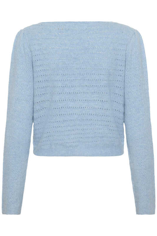 Culture Julietta Cardigan Cashmere Blue