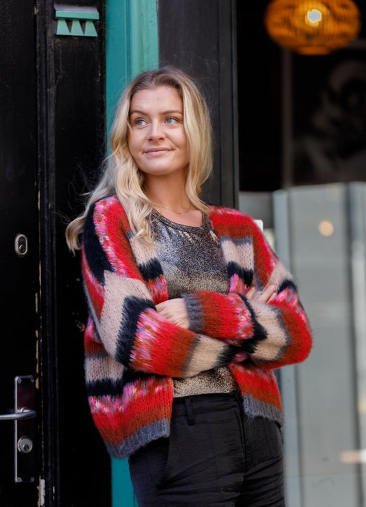 Black Colour Glamy Tank Top Gun Metal