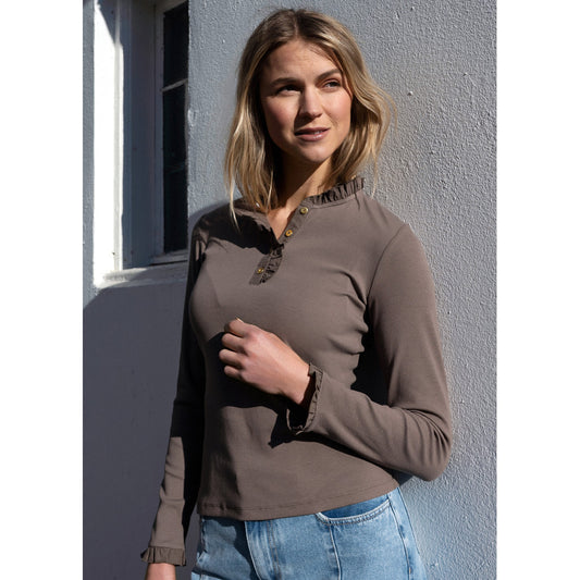 Close to my Heart Flory T-shirt Coffee