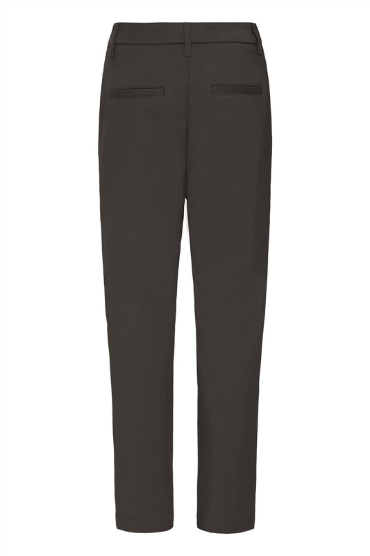 Pulz Bindy HW Pant Ankl Skinny Leg Espresso