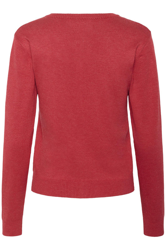 Culture Annemarie Knit Cardigan Chili Pepper