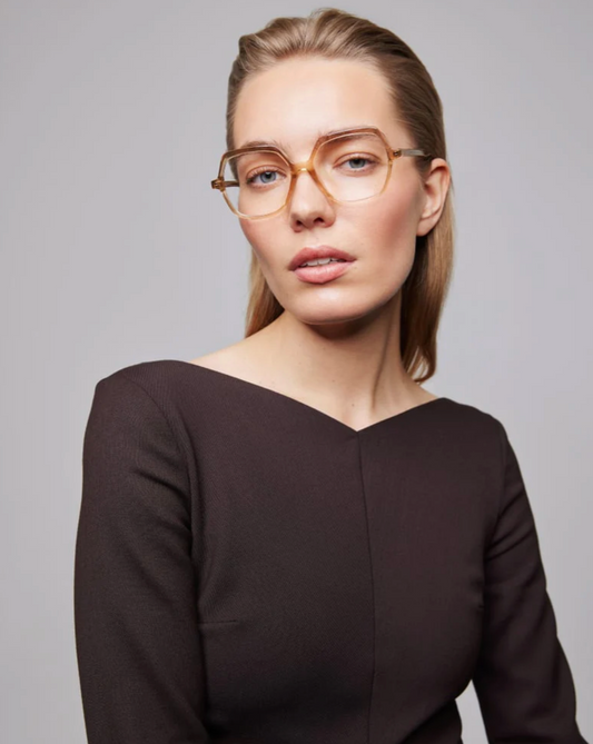 Glas Eyewear Andrea Readers Caramel