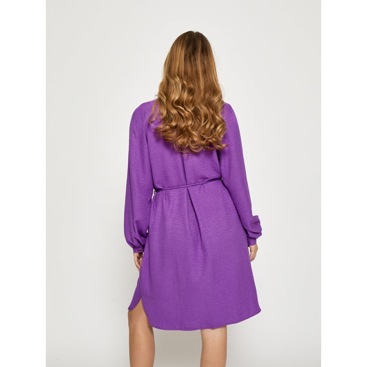 Peppercorn Gaby Shirt Dress Dewberry Lilac