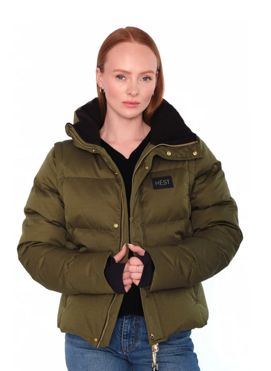 HÉST Edda Down Jacket Winter Moss