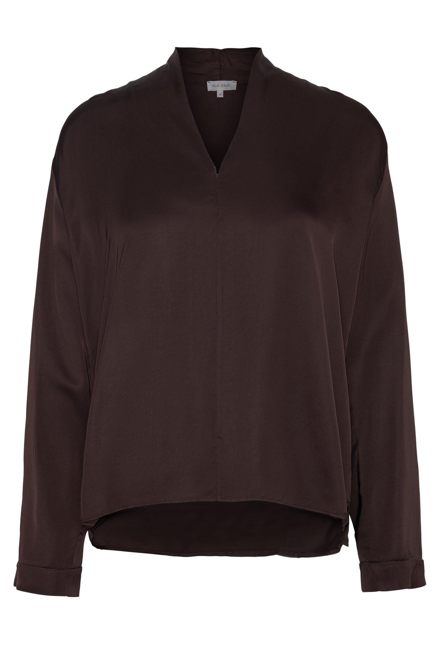 Rah Oslo Blouse Solid Mokka