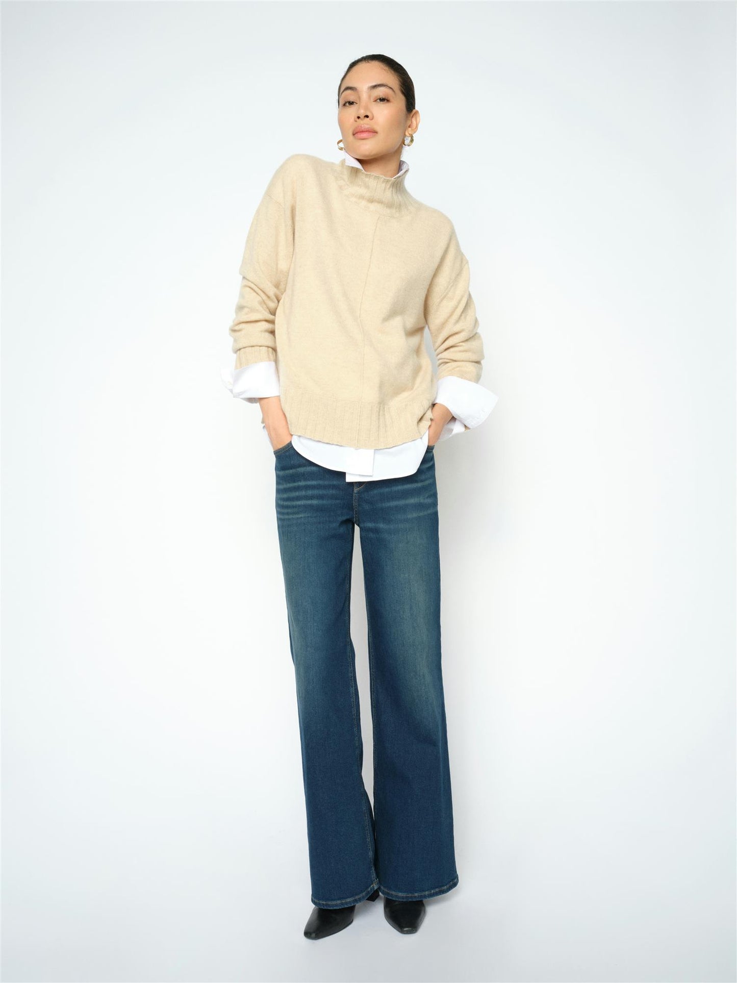 Mos Mosh Dara Hera Jeans Indigo Blue