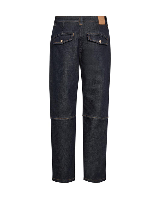 Mos Mosh Aymen Chino Denim Jeans Dark Blue
