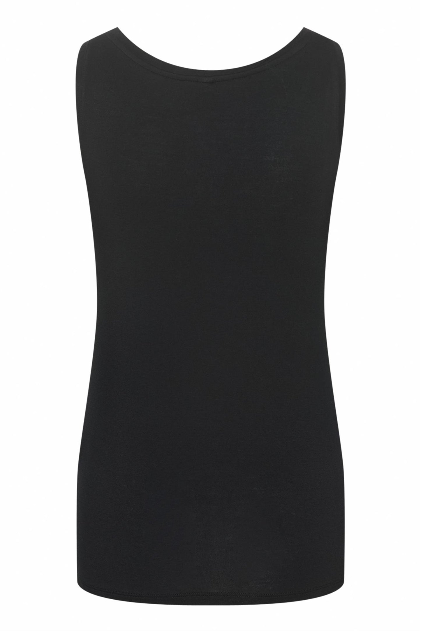 Culture Poppy Tank Top Black