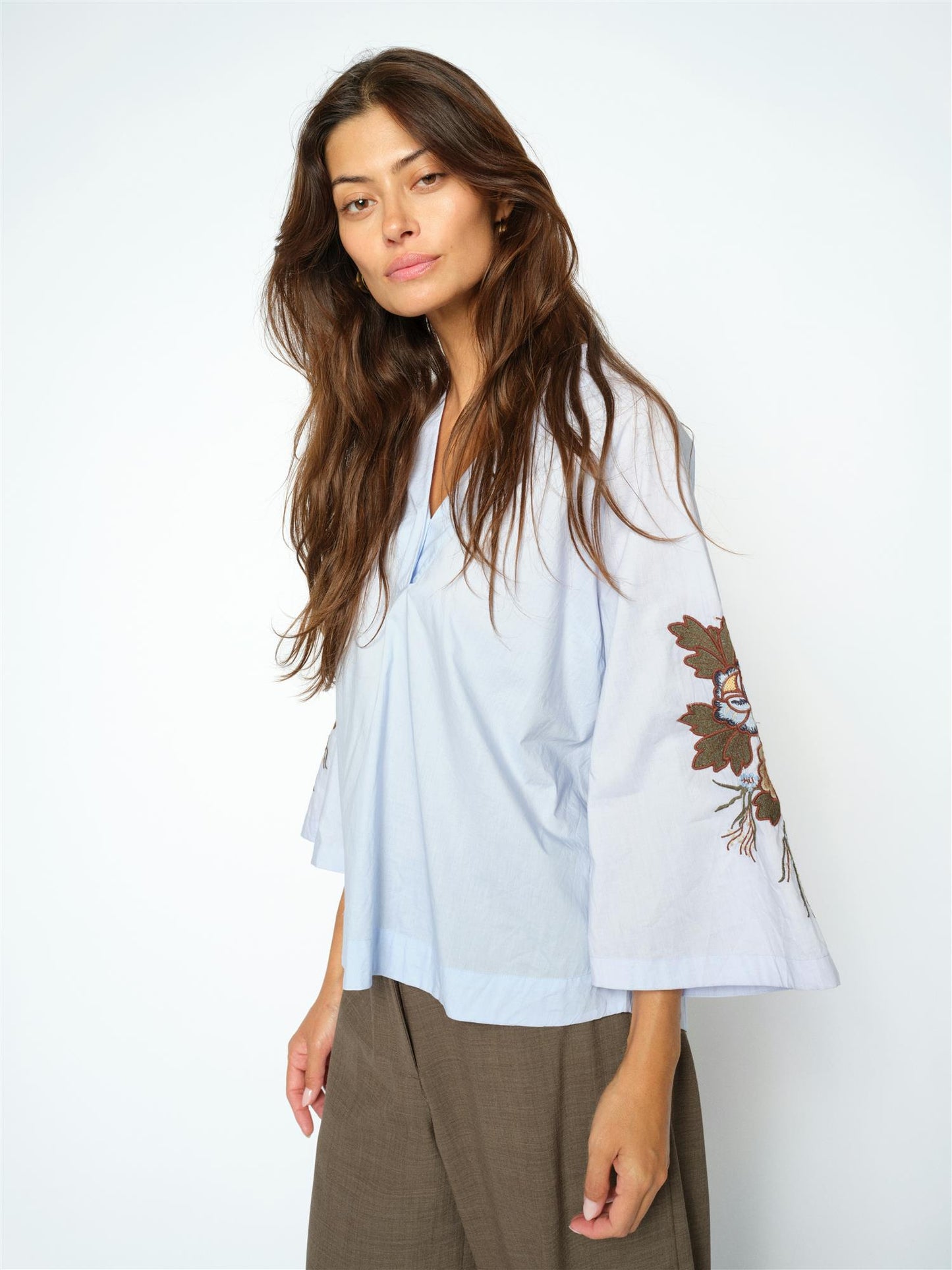 Mos Mosh Aleysa Popli Blouse Skyway