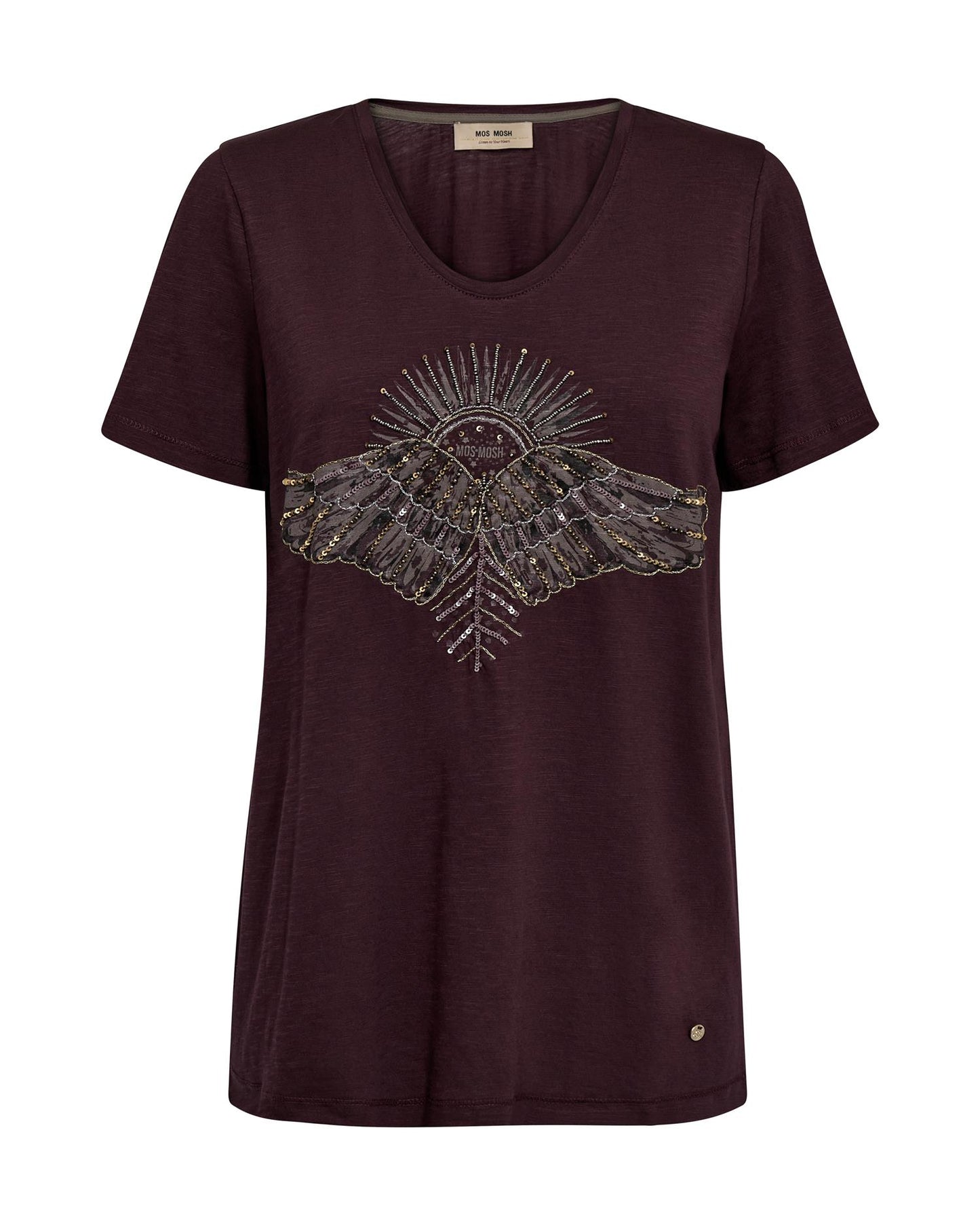 Mos Mosh Nadine O-SS Deco Tee Urban Chic