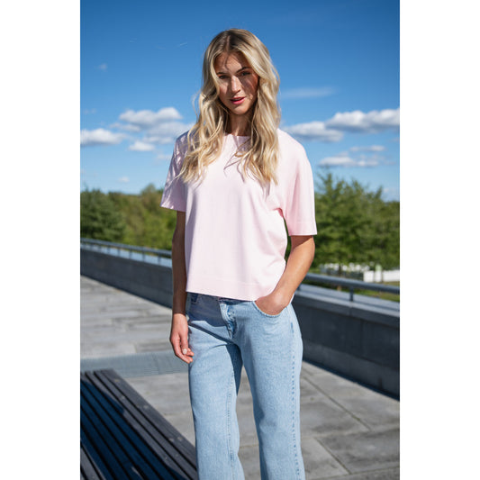 Close to my Heart Angie SS Sweater Barely Pink