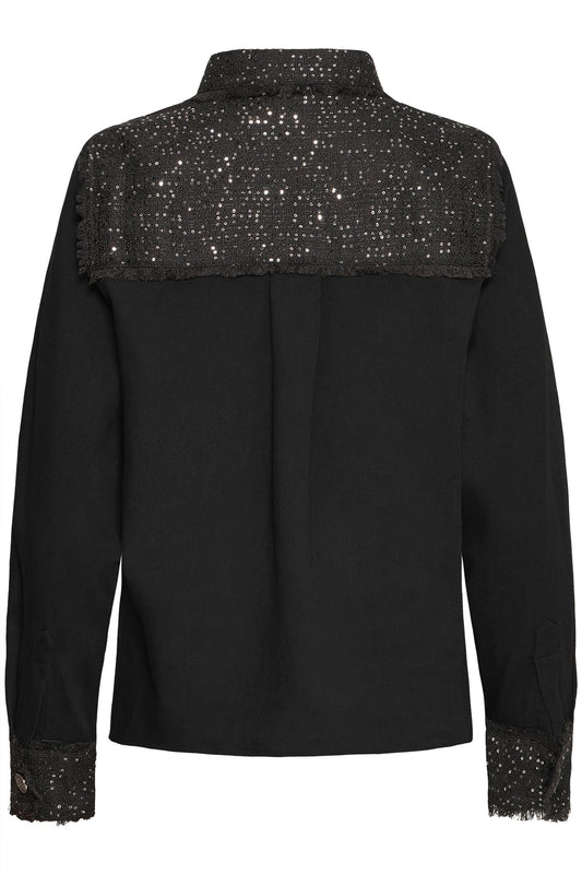 Pulz Cossie Shirt Black