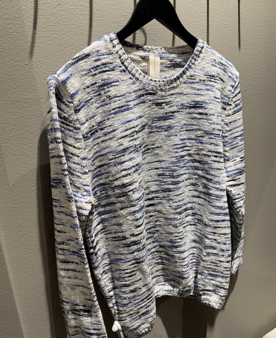 Skovhuus Multicolour O-Neck Pullover Blue