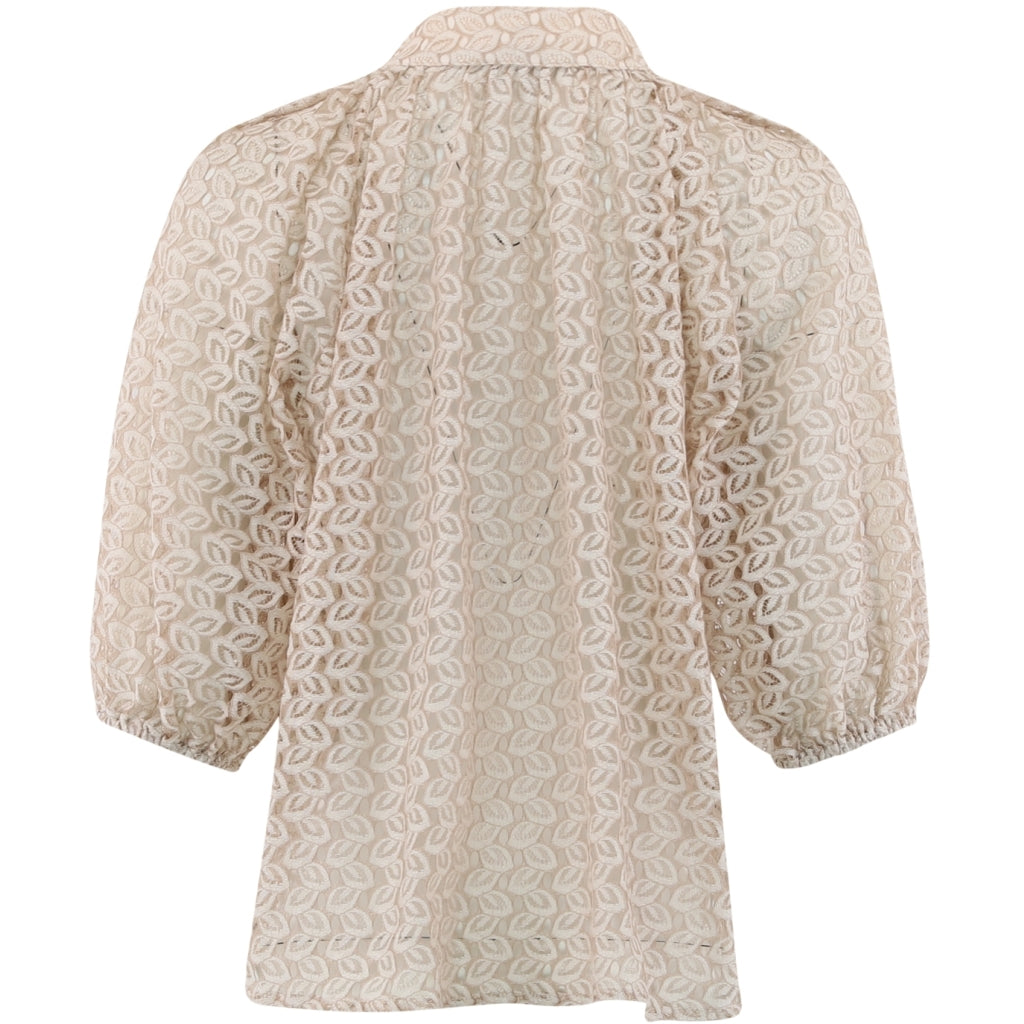 Continue Sia Lace Blouse Nougat