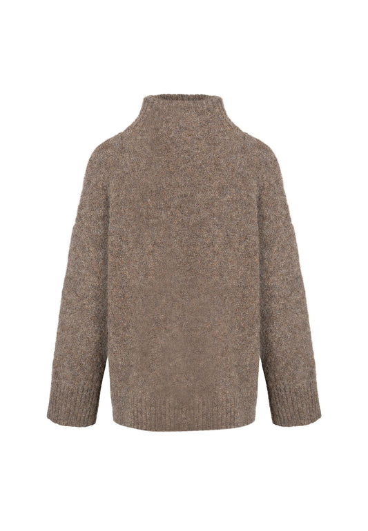HÉST Noelle Sweater Brown