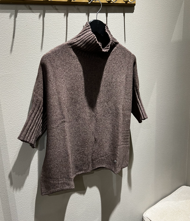 Please Turtleneck Sweat Marrone