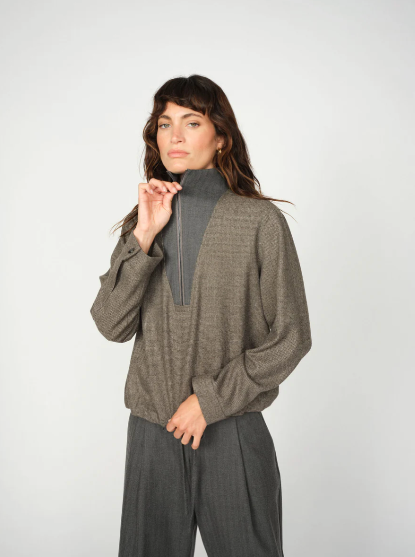 Mos Mosh Soleia Sisse Blouse Mockingbird