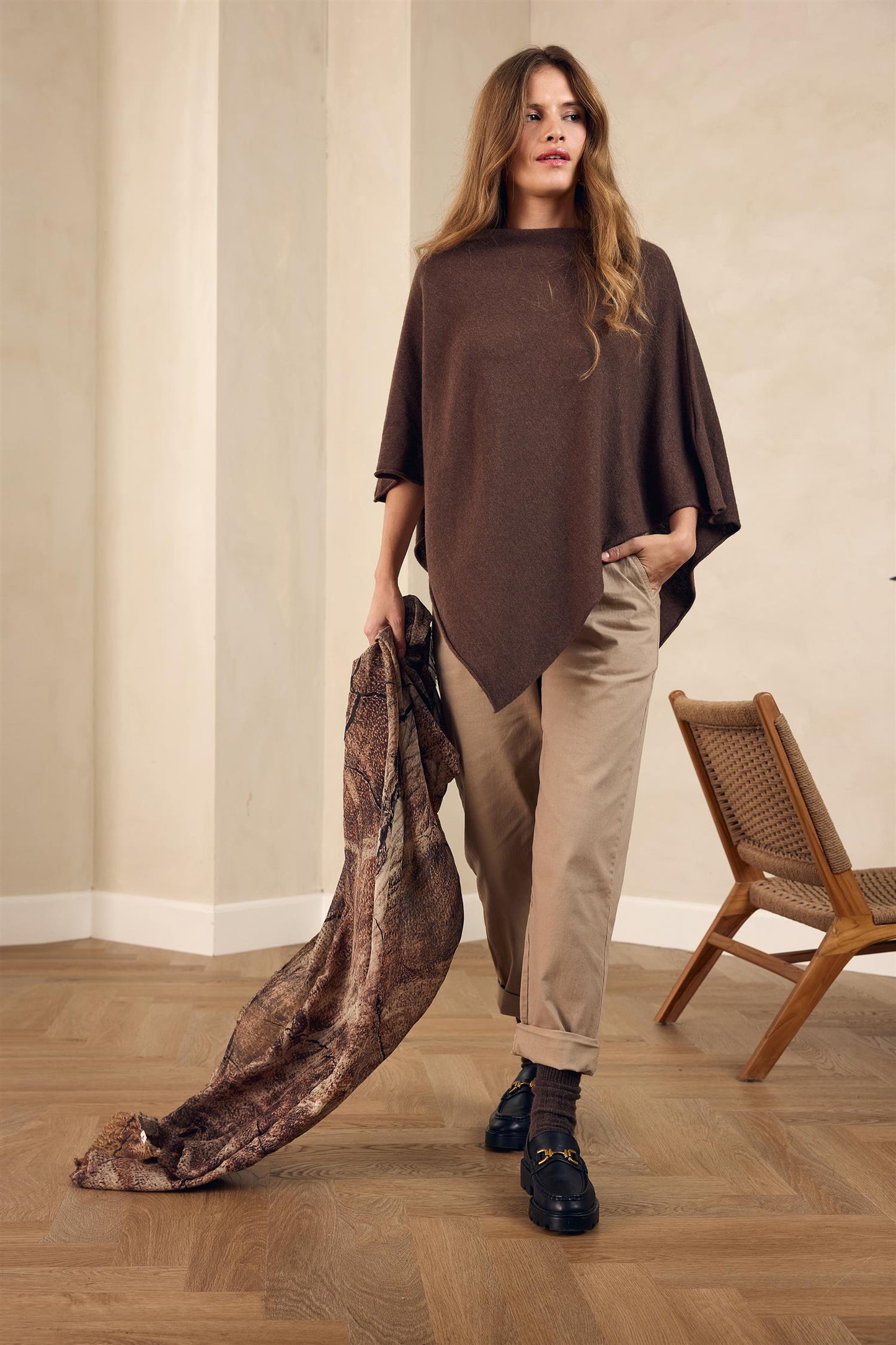 Tif Tiffy Jennifer Scarf Brown