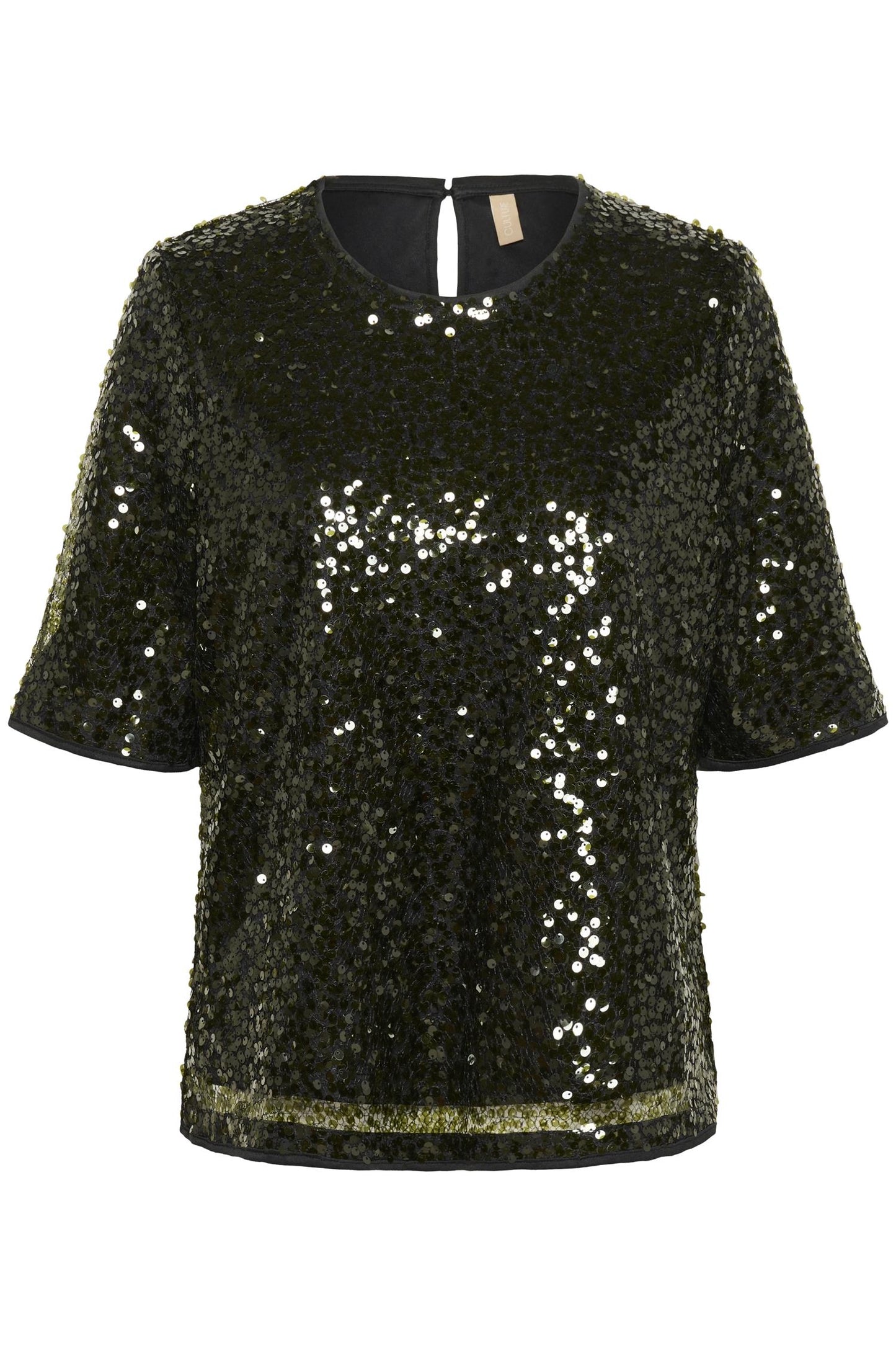 Culture Melia SS Blouse Olive Night