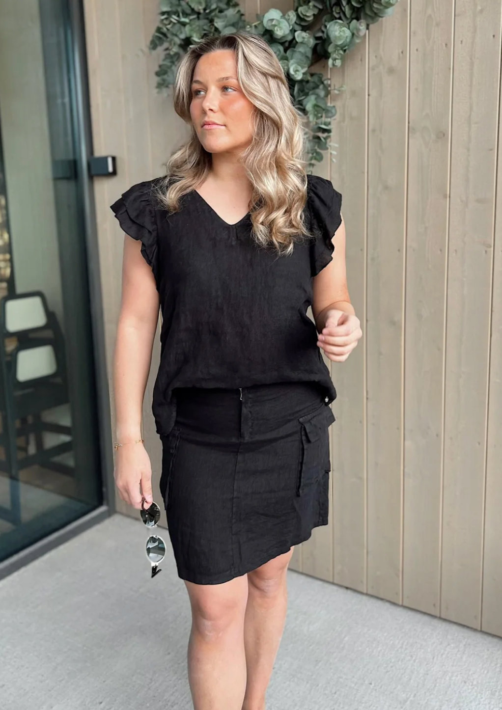 Rah Oslo Sissy Skirt Black